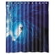 thumbnail image 1 of Cortina de ducha con diseño de surf, juego de cortinas de baño con ganchos, tamaño 60 x 72 pulgadas, 1 of 3