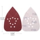thumbnail image 3 of Almohadillas de lijado LotFancy 180 Grit para Black and Decker Mouse, 3 of 7