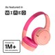 thumbnail image 2 of Auriculares inalámbricos Belkin SoundForm Mini Kids con micrófono, color rosa, 2 of 7