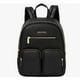 thumbnail image 1 of Michael Kors Womens Medium Zip Pocket Backpack Negro, 1 of 2