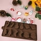 thumbnail image 4 of 2 Moldes De Chocolate Moldes Silicona Chocolate Navidad Medi Marrón, 4 of 10
