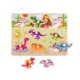 thumbnail image 2 of Puzzle Dinosaurio 10 Piezas Encajables Tooky Toy, 2 of 3