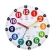 thumbnail image 1 of Reloj Analógico Silencioso Para Niños Que Aprende A Contar Fácilmente Para Aulas Escolares Y Dormitorios, 1 of 5