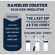 thumbnail image 4 of Aislante para latas YETI Rambler Colster Slim (355 ml), color azul real, 4 of 9