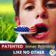 thumbnail image 2 of Protector bucal deportivo Oral Mart con bandera de EE. UU., para adultos, 2 of 8