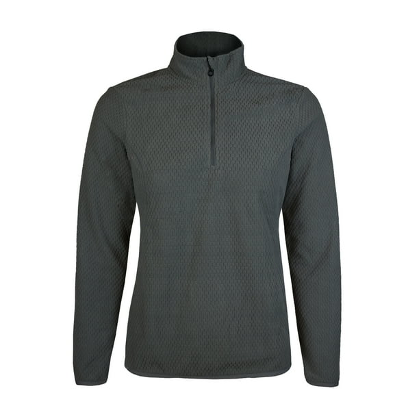 Polera Ii Capa Micropolar Panal Con Cierre Mujer