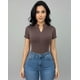 thumbnail image 1 of Body Mujer Ajuste Seguro y Moldeador Mangas Cortas Cierre Delantero, 1 of 4