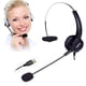 thumbnail image 1 of Auriculares TelPal monoaurales con cancelación de ruido con cable y adaptador USB, 1 of 7