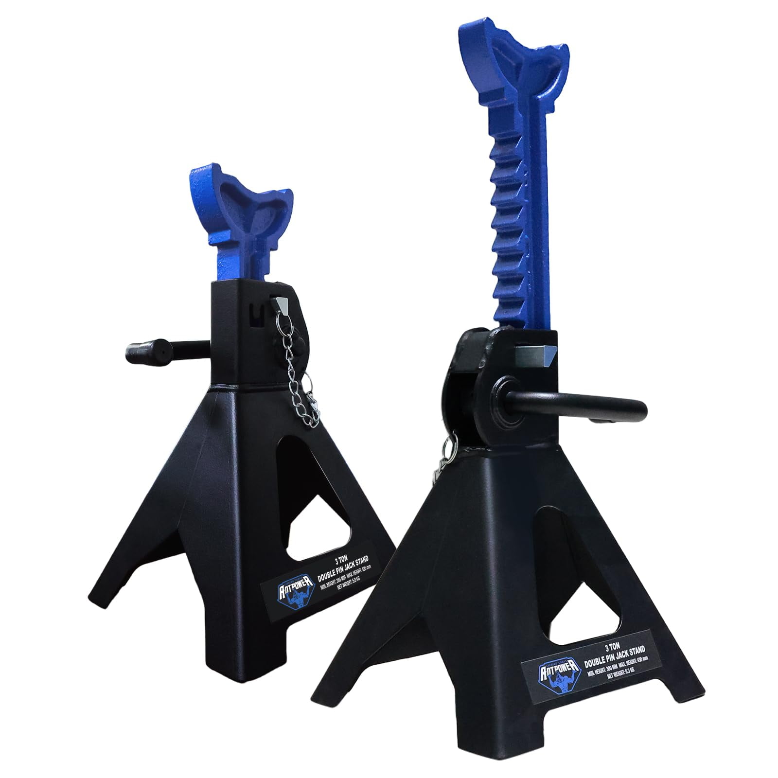 Torres De Soporte Para Automóvil Lifting Tools Antpower De 3 Toneladas, 28-43 Cm