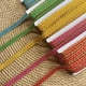 thumbnail image 2 of suxuMhao Cinta Bilateral de Ondas Doradas Cintas para Envolver Regalos Cinta para Manualidades Accesorio de Ropa Cinta Cinta para Coser Cintas de Tela Blanca 0.59in*13.12yd 1 Pack Decoración, 2 of 4