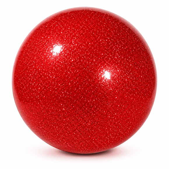 Pelota Gimnasia Rítmica Infantil 15 cm 250-300 g Glitter Entrenamiento Competencia