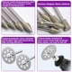 thumbnail image 2 of Juego de brocas de diamante YURINWOO 120 Grit para Dremel, 32 piezas, 2 of 6