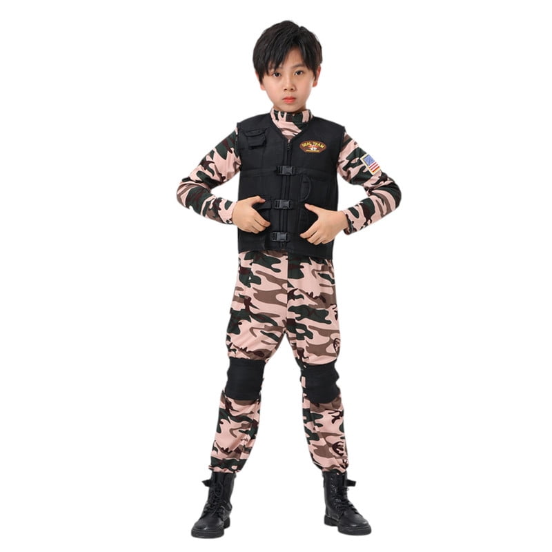 Red Sale - Disfraz Infantil Militar Marino Navy Seal Usa