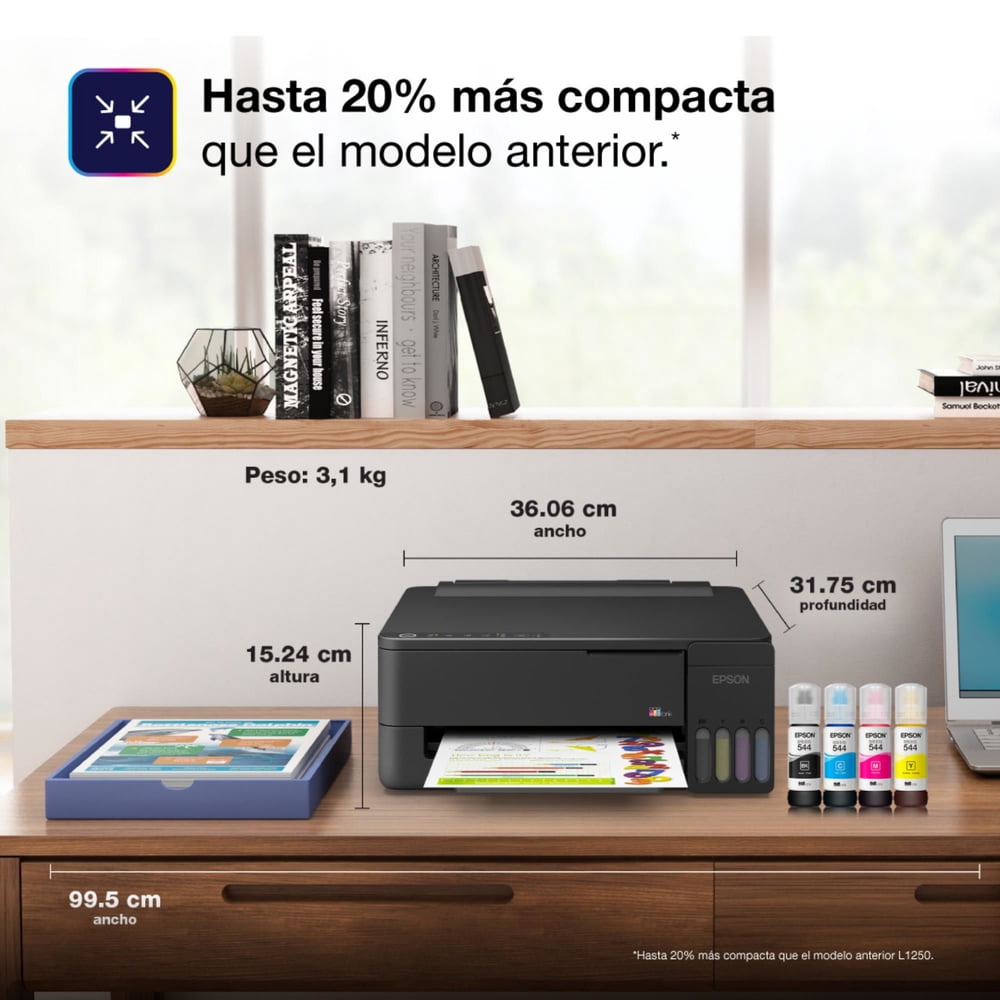 Epson EcoTank L1350 Negro, foto 4