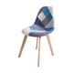 thumbnail image 3 of Pack 4 unidades Silla Comedor Eames PatchworK Azul, 3 of 6