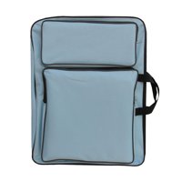 Magideal - Estuche De Cartera De Arte Bolsa De Arte Para Niños Obra De Arte Bolsas De Oxford De Viaje Artistas Mochila Bolsa De Bocetos Para Limpieza De Ollas He Azul Claro
