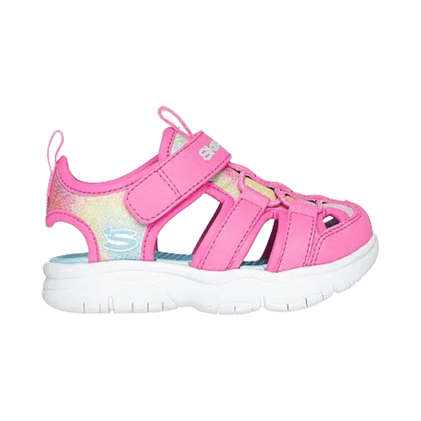 SANDALIAS SKECHERS FLEX SPLASH INFANTIL 303276N-HPMT - Talla 21