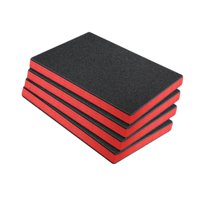 Ioensy - 4 Insertos De Espuma Para Caja De Herramientas, Prácticos Para Guardar Miniaturas De Mesa Y Transportar (40 X 33 X 2,5 Cm)