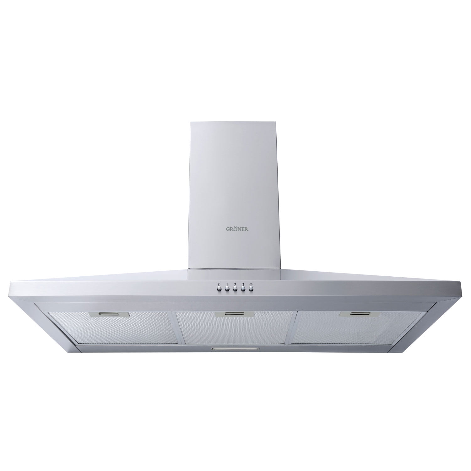 Groner - Campana Piramidal Inox 90cm