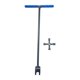 thumbnail image 2 of Llave De 4 Vías Para Medidor De Agua, Llave De Utilidad Para Grifos De Desagüe Subterráneos, 16 Pulgadas, Azul, 2 of 5