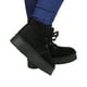 thumbnail image 3 of Pantubotas Cordones Chiporro Mujer 17 Yassne Negro, 3 of 5