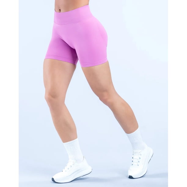 Short Deportivo Mujer Dynamic 4.5 Tiro Alto y Push Up