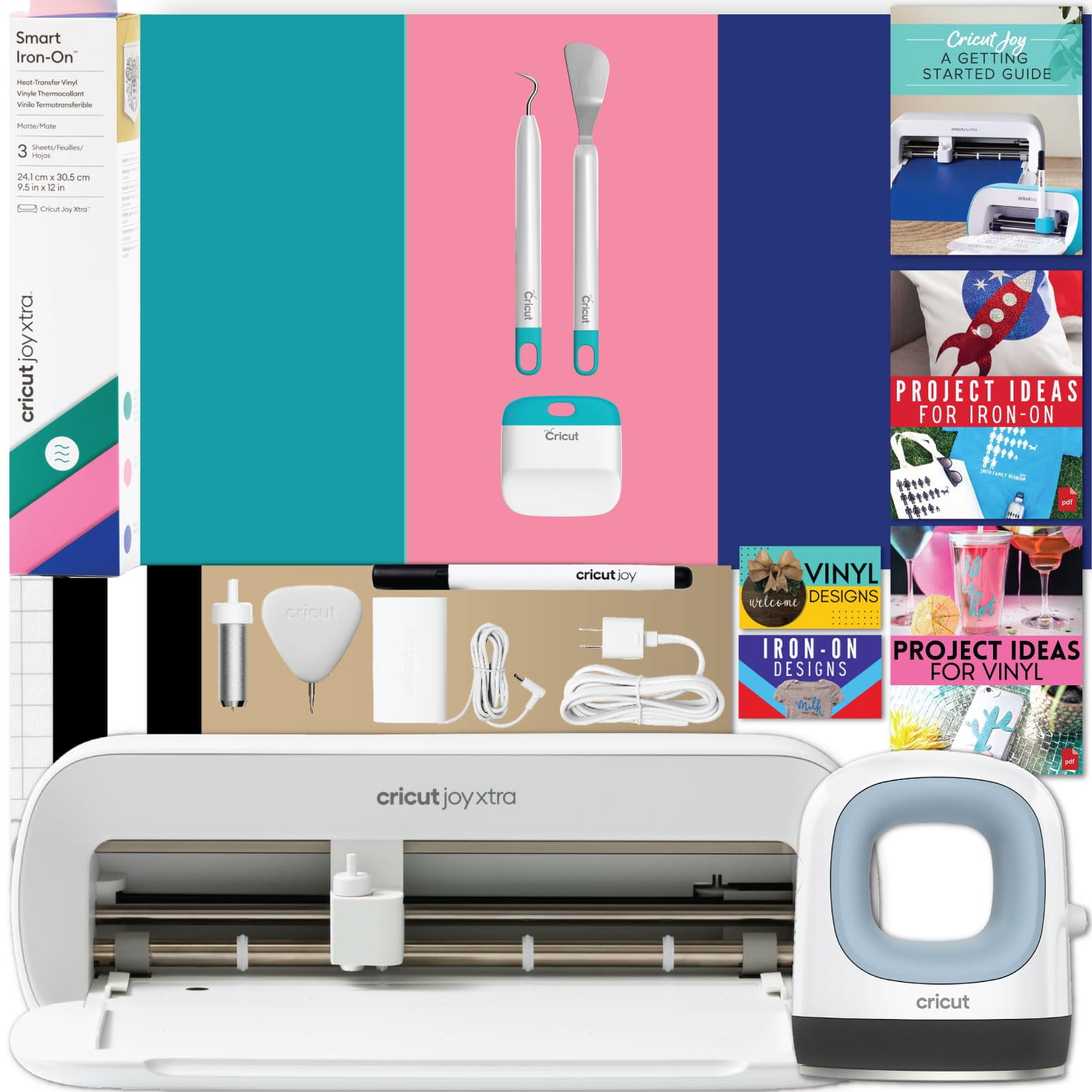 Cricut - Máquina De Corte Joy Xtra Con Easypress Mini + Accesorios