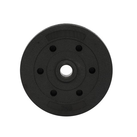 Atletis - Disco De Cemento 2 Kg Para Barra Pvc Negro