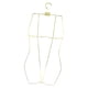 thumbnail image 1 of Perchas Para Traje De Baño, Organizador De Almacenamiento, Perchas Para Bikini Para Vestidos De Hotel, Albornoz Dorado Para Adultos, 1 of 5
