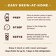 thumbnail image 3 of Café Cold Brew Orgánico Don Francisco's 8 sobres de 510 g, 3 of 7
