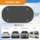 thumbnail image 2 of Cortina para coche DETAILSAVER 110 cm × 60 cm 1 unidad Bloqueo UV, 2 of 6