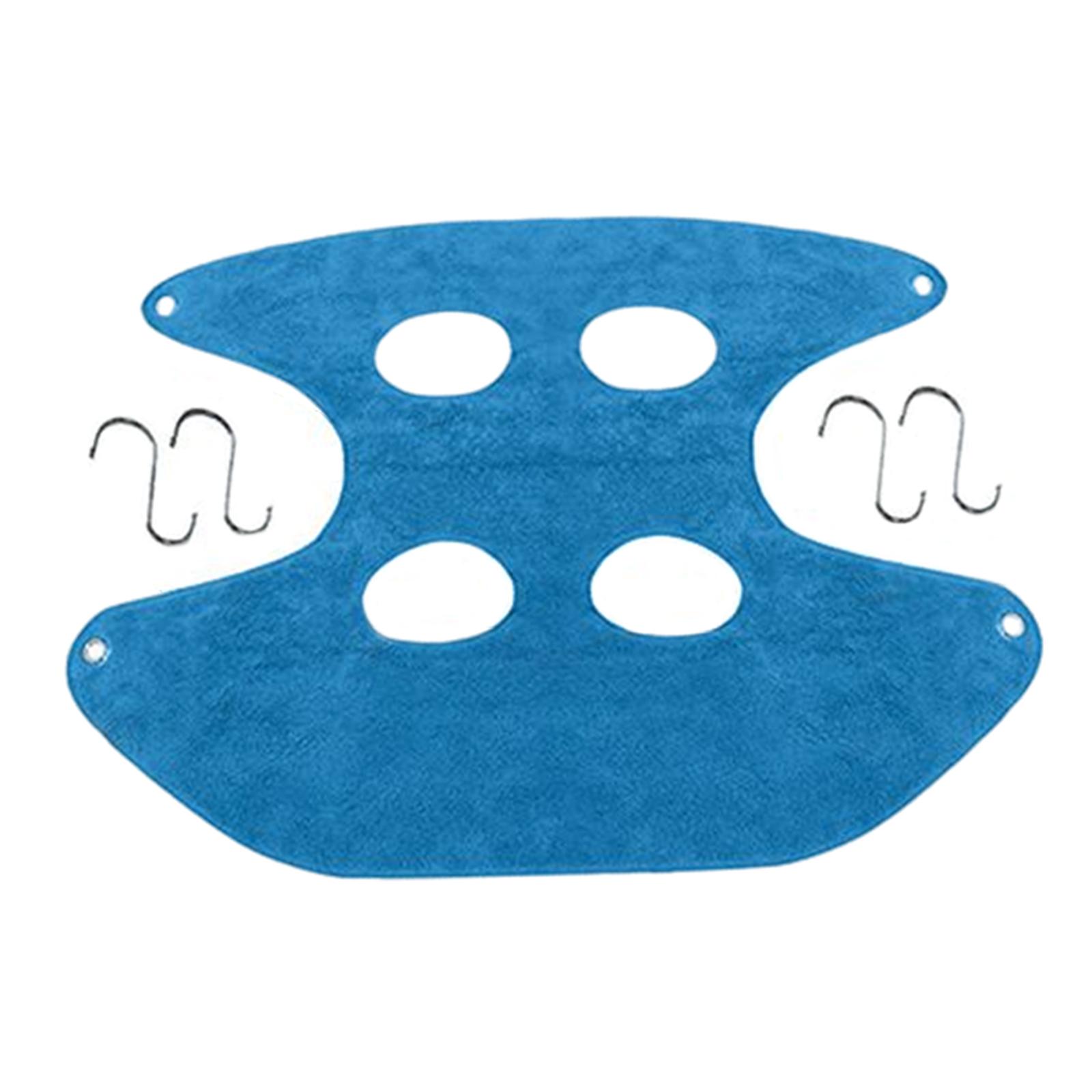 Ioensy - Gato Aseo Hamaca Perro Restricción Toalla Bolsa Multifuncional Para Lavado Azul 77Cmx55Cm M