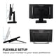 thumbnail image 4 of Monitor ViewSonic TD2465 con pantalla táctil HDMI/USB de 24 pulgadas y 1080p, 4 of 7