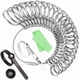 thumbnail image 1 of Kit medidor de tallas de anillos Ring Sizer, 27 calibres de acero y medidores ajustables para dos dedos, 1 of 3