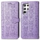 thumbnail image 1 of Funda Cartera FOXDOCK para Samsung Galaxy S22 Ultra , Flip PU con Relieve de Gatos y Perros, Tarjetero y Soporte, 1 of 6