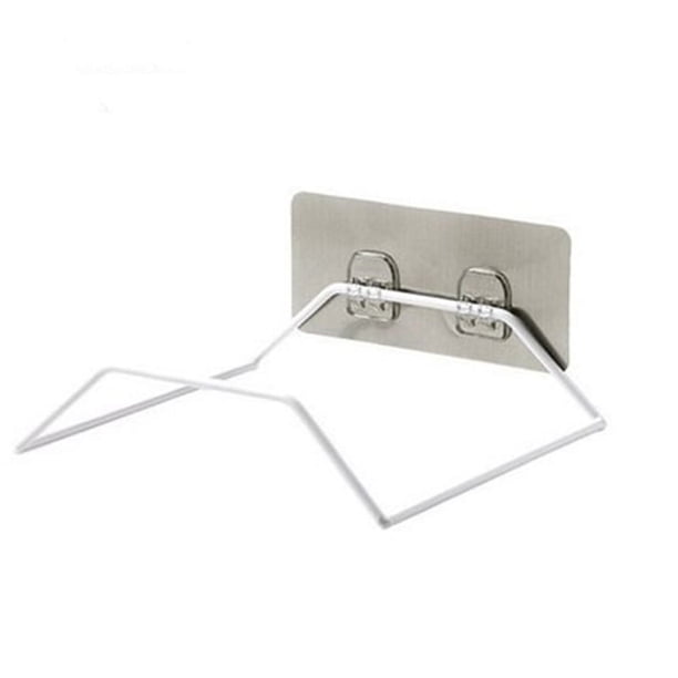 1pc Wall Mounted Washbasin Hanger, Bathroom Basin Storage Rack, Multifunction Washbasin Hook, Kitchen Bathroom Accessories
