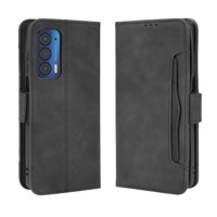 Funda Tipo Billetera Foxdock Para Motorola Moto Edge 2021 – Tapa Flip Con Tarjetero