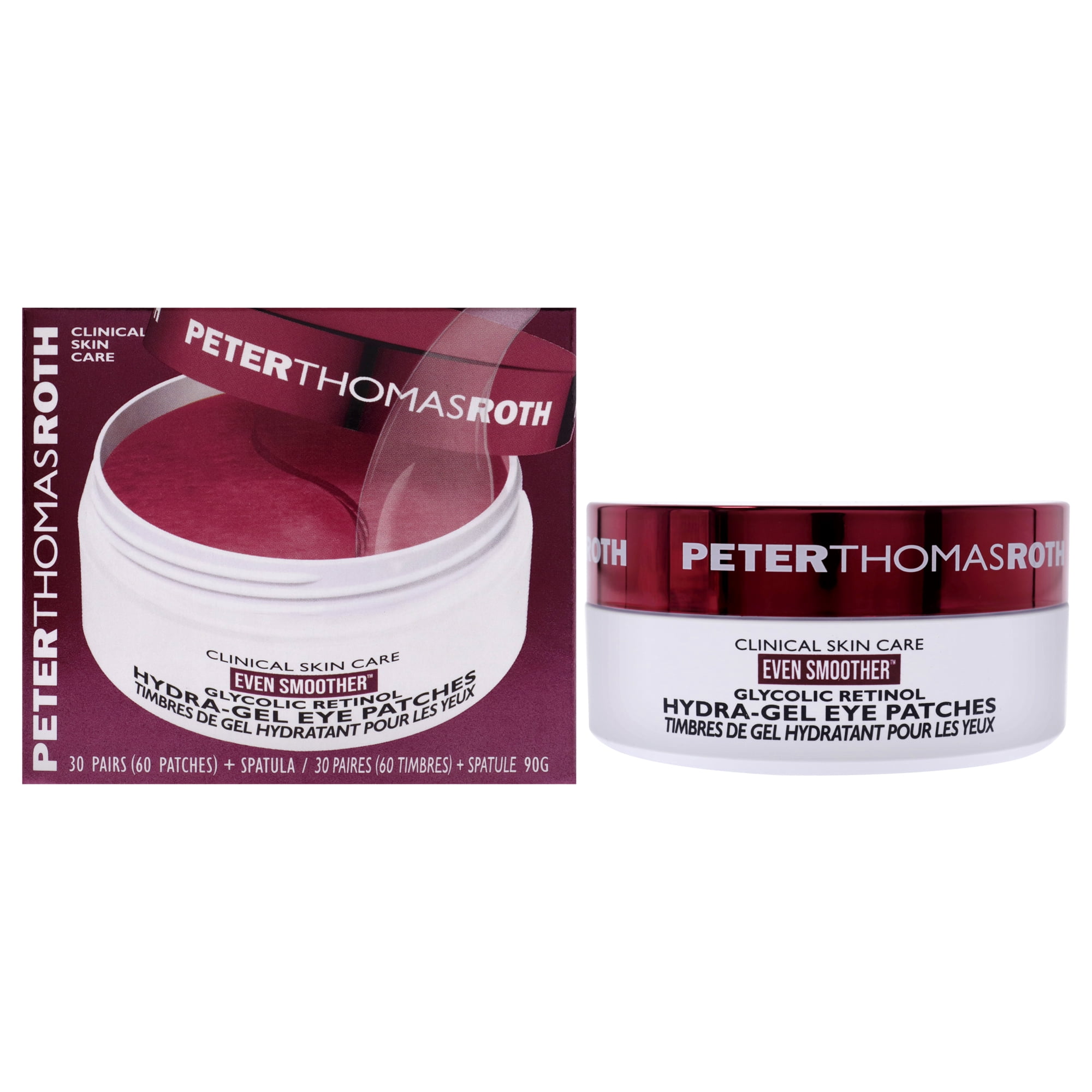 Peter Thomas Roth - Parches Para Ojos De Retinol Glicólico E Hidra-gel Aún Más Suaves De Para Mujeres: 30 Pares De Parches Para Ojos