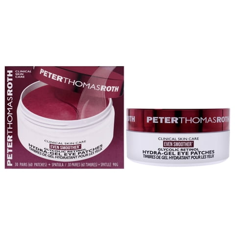 Peter Thomas Roth - Parches Para Ojos De Retinol Glicólico E Hidra-Gel Aún Más Suaves De Para Es: 30 Pares De Parches Para Ojos