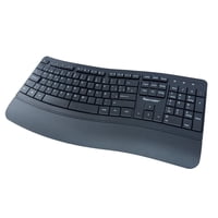 Tecmaster - Teclado Ergonómico Multimedia Inalámbrico