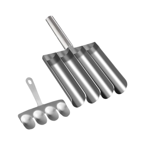 Bothyi - Cuchara Creativa Para Hacer Albóndigas, Útil Herramienta Para Acampar, Hacer Hamburguesas En Casa, 4 Unidades