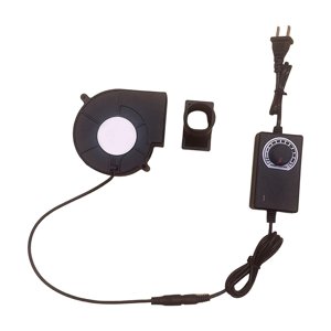 Magideal - Soplador De Barbacoa Mini Soplador Ajustable Bomba De Aire Parrillas De Cocción Ventilador Portátil Dc 12V Para Acampar Al Aire Libre Estufa De Carbón Conjunto A