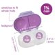 thumbnail image 5 of Caja de merienda b.box 350 ml a prueba de fugas con soporte para frutas, 5 of 9