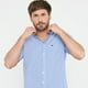 thumbnail image 3 of Camisa Hombre Escocesa M/C Celeste Corona, 3 of 5
