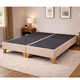 thumbnail image 3 of Base Cama 2 Plazas LINO Beige / Arena - Reforzada con Patas de Madera / Firme Y Elegante, 3 of 3