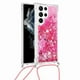 thumbnail image 5 of Funda FOXDOCK para Samsung Galaxy S22 Ultra con Cuerda Ajustable, Brillo Líquido, Protección Antigolpes y Lente – Ideal para Regalo, 5 of 6