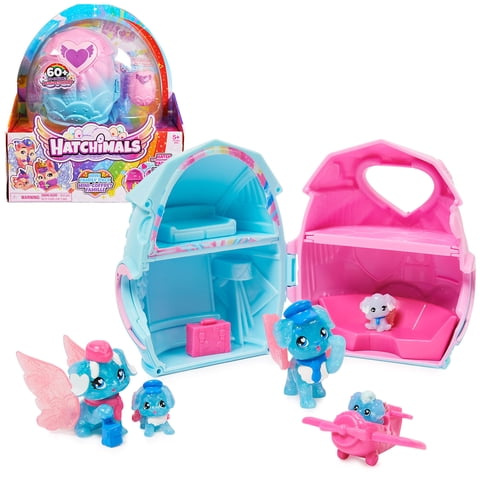 Set De Juego Para El Hogar Toy Hatchimals Collegtibles Family Pack