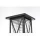 thumbnail image 4 of Lámpara de Poste Exterior Elegant Lighting Jada 16 Negra, 4 of 6