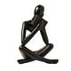 thumbnail image 1 of Estatua de pensador, decoración, figuras decorativas, adornos artísticos, escultura artística abstracta creativa, figura para estantería, sala de esta 8cmx6cmx12cm, 1 of 5