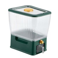 Bothyi - Contenedor De Almacenamiento De Arroz Con Tapa Organización De Despensa Para El Hogar Y La Cocina Verde